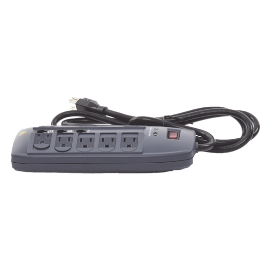 Multicontacto 8 Salidas / 120 VCA 15 A / 2160 Joules / Telco RJ11 / 6 Transformadores Simultáneos