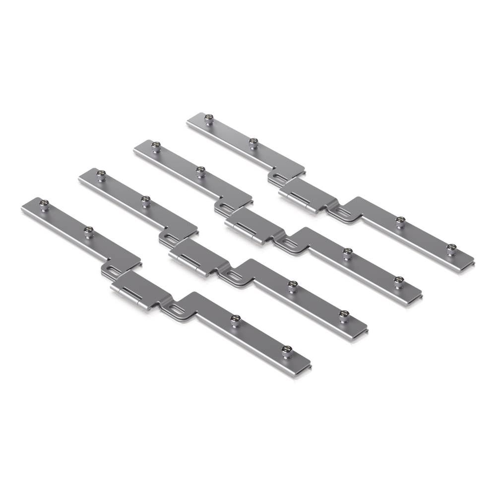 Kit de apilamiento/stack para unir 2 racks UniFi modelo U-RACK-6U-TL, para lograr un rack de 12 UR. No incluye los racks