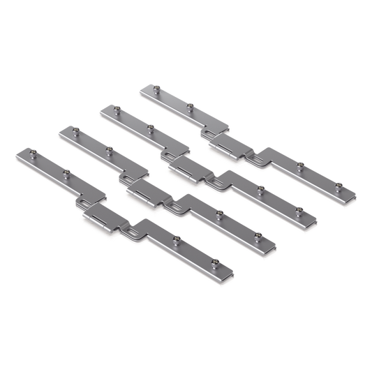 Kit de apilamiento/stack para unir 2 racks UniFi modelo U-RACK-6U-TL, para lograr un rack de 12 UR. No incluye los racks