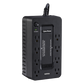UPS de 425 VA/255 W, Topología Standby, Entrada 120 Vca NEMA 5-15P, Tipo Gabinete Compacto, Con 8 Tomas NEMA 5-15R