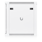 UACC Rack Cabinet 12U (598 x 600 mm) - Gabinete Cerrado para Montaje en Pared con Puerta Frontal Perforada, Totalmente Ensamblado con Ventiladores Integrados y Paneles Removibles