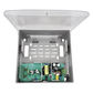 Fuente de Poder con Gabinete de 4 Salidas de 11 - 15 Vcc / 5 Amper /  Voltaje de Entrada: 96 - 264 Vca / Soporta Protección contra Sobrecorriente de Salida, Protección contra Cortocircuito / Led Indicador