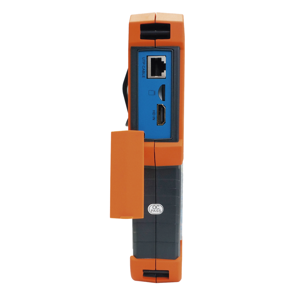 Tester de Video Profesional | Pantalla 4" Touch | Ideal para Cámaras IP/ HD (TVI, CVI, AHD y CVBS) | 4K | H.265/H.264 | PoE | WiFi | Cable Tester | Multímetro Digital | Todo en Uno para tu CCTV.