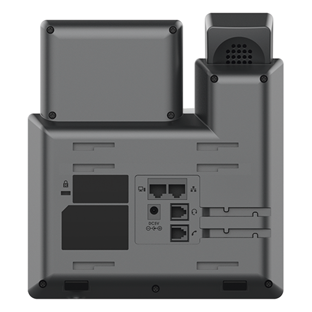 TELÉFONO IP POE GRADO OPERADOR DE 2 LÍNEAS / PANTALLA LCD TFT 2.4 PULGADAS COLOR / 8 BOTONES VIRTUALES MULTIUSO / SEGURIDAD CARRIER-GRADE / COMPATIBLE CON GDMS / AUDIO HD / CONFERENCIAS DE AUDIO 5 VÍAS