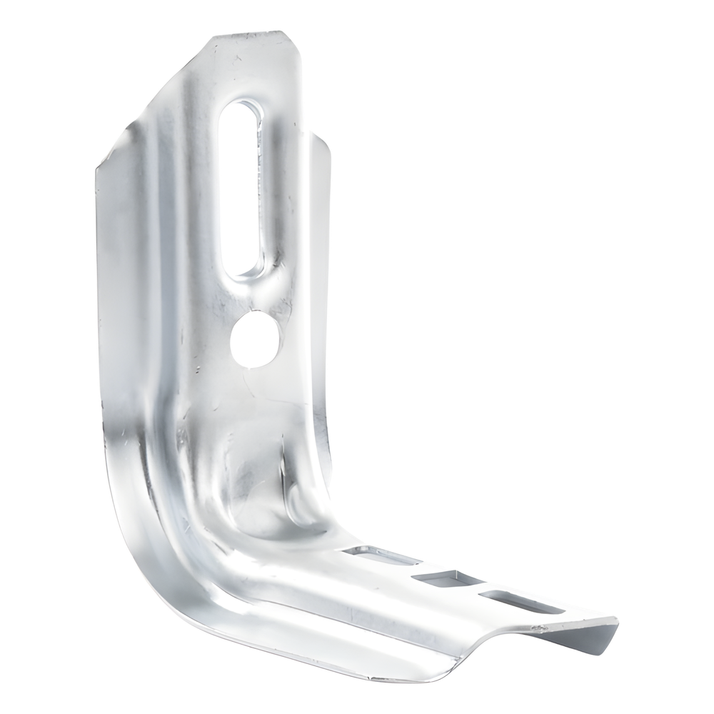Ménsula omega tipo L 110mm inteligente, para montar charola de 50 a 100mm en pared o muro