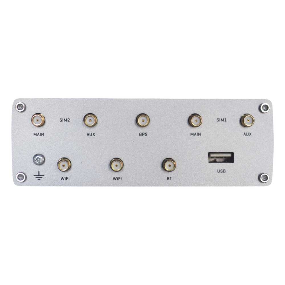 Router Industrial Dual LTE Cat 6 / 600 Mbps / 5 Puertos Gigabit / WiFi 5 / Doble SIM / GNSS / PoE / -40°C a 75°C