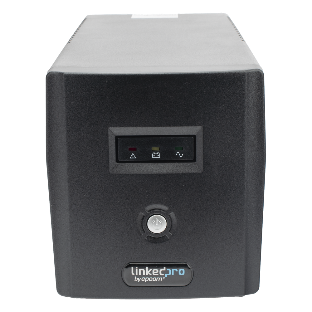 UPS 1000VA/600 W Línea Interactiva 120Vca / 8 tomas 5-15R (6 Respaldadas) / Regulación de Voltaje / Protección RJ45