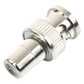 Adaptador en Línea para 75 Ohm, de Conector BNC Macho a RCA Hembra en Aplicaciones de Audio-Video para Cámaras, Monitores y DVR's.