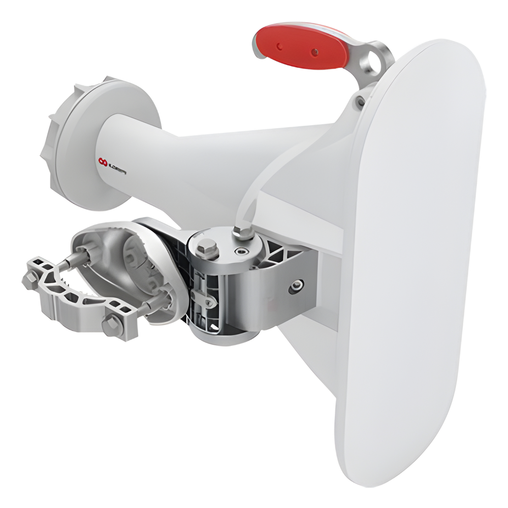 Antena asimétrica de 90° (90°H 25°V) 16 dBi tipo cuerno 5180-6000 MHz altamente eficiente, sin cables, sin perdidas, sin lóbulos listas para TwistPort