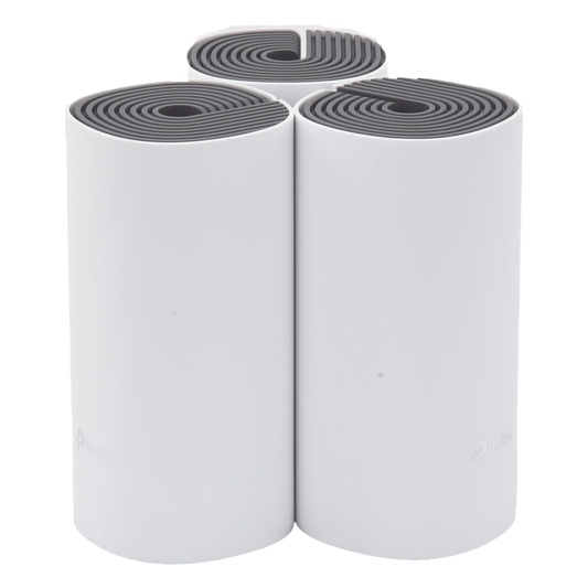 Kit de Router inalámbrico mesh Deco E4 para Hogar / Doble banda AC 1200  / 2 puertos 10/100 Mbps / Compatible con amazon alexa.