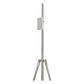 Kit de Montaje de Tripie con Mástil de 3 metros Ideal para instalar Antenas, Radios, Cámaras, etc...