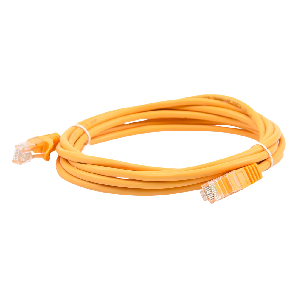Cable de Parcheo UTP Cat5e - 3.0 Metros (9.84 Pies) - Amarillo