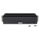 Organizador de Cables Horizontal PatchLink, Doble (Frontal y Posterior), Para Rack de 19in, 2UR