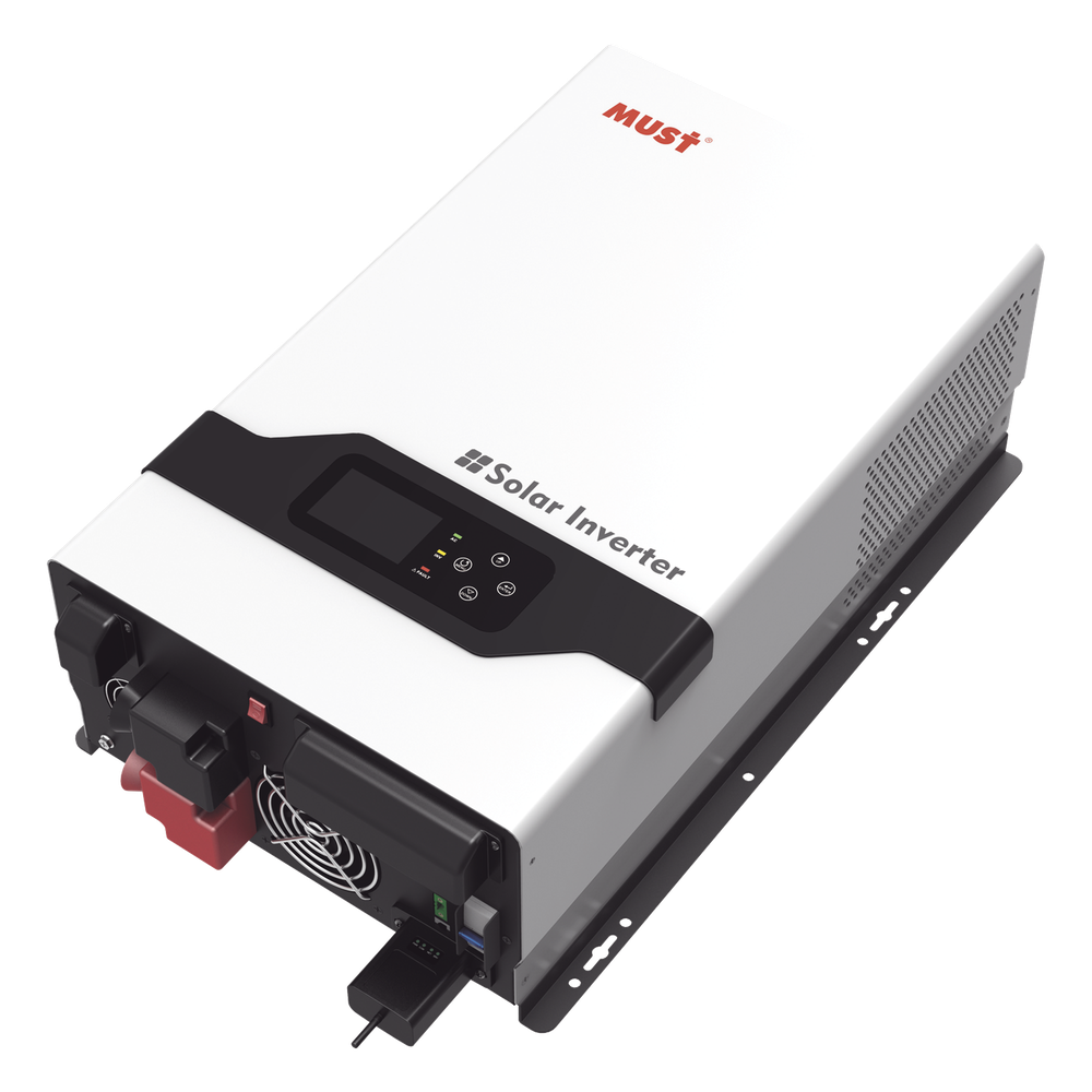 Inversor / Cargador de 5 KW para Sistemas Tipo Isla 48Vcd /220Vca de Entrada , 120 o 220Vca de Salida , Onda Sinusoidal Pura con Controlador MPPT