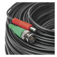 Cable Coaxial (BNC RG59) + Alimentación / SIAMES / 30 Metros (98.43 Pies) / 100% COBRE / Para Cámaras 4K / Uso Interior y Exterior