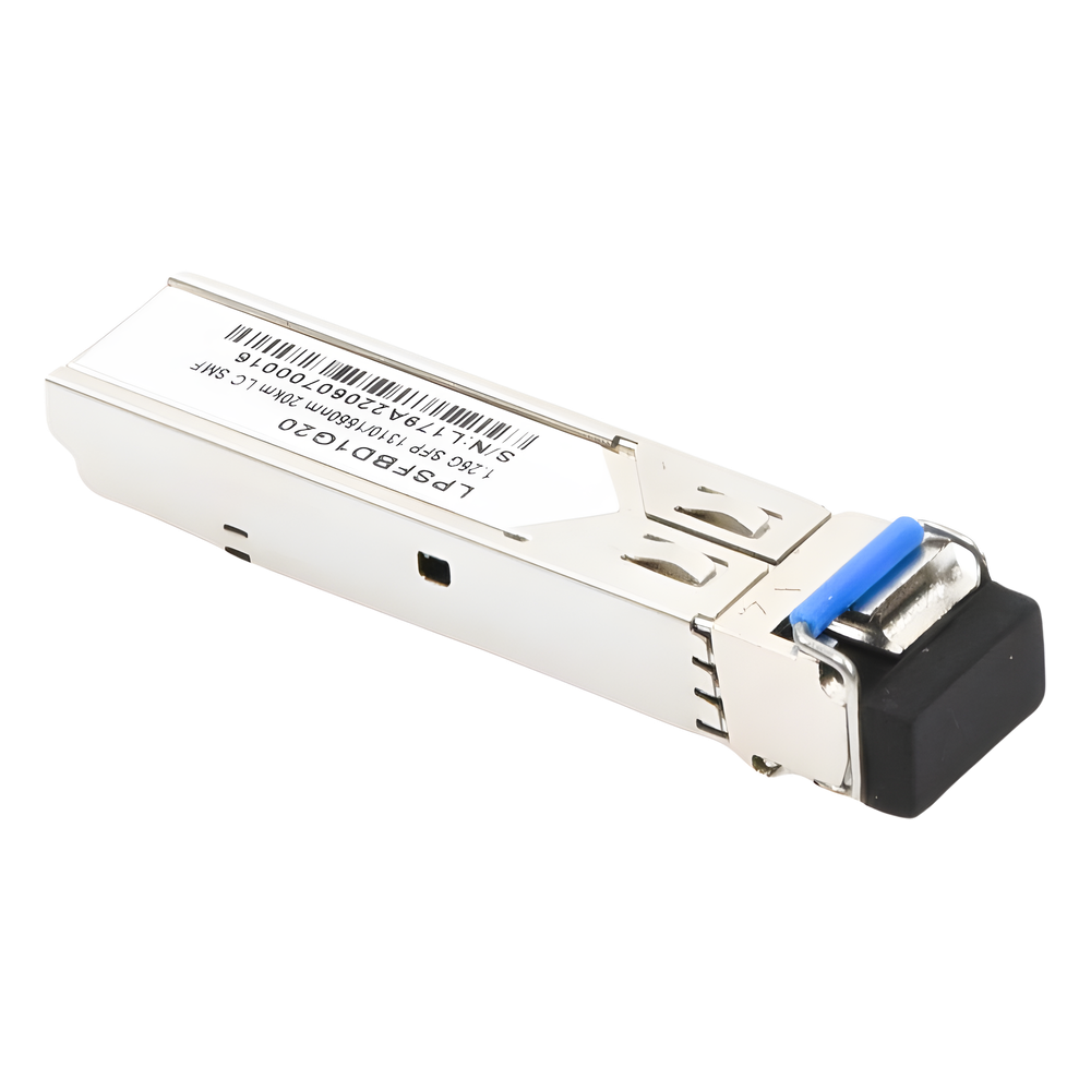 TRANSCEPTOR SFP+ 1G TX 1310 RX 1550 MONOMODO 20KM BIDI