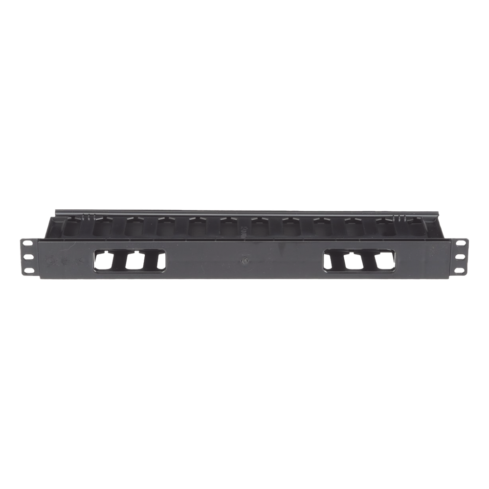 Organizador de Cables Horizontal PatchLink, Sencillo (Solo Frontal), Para Rack de 19in, 1UR