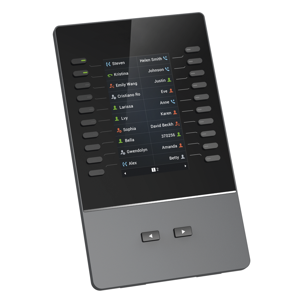 Modulo de extensión para modelos GRP2615, GRP2624, GRP2650 & GRP2670 y al Videoteléfono IP GXV3350 & GXV3450 de Grandstream.