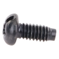 Tornillo #12-24, 13 mm de largo, para uso con Racks de 2 o 4 postes Panduit, de Acero, Bolsa de 100pz