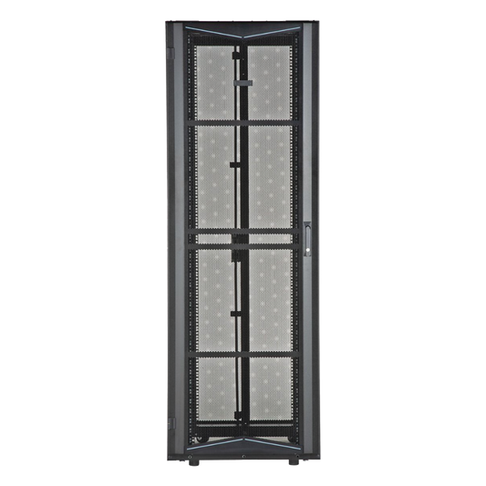 Gabinete FlexFusion para Centros de Datos, 42 UR, 800 mm de Ancho, 1070 mm de Profundidad, Fabricado en Acero, Color Negro
