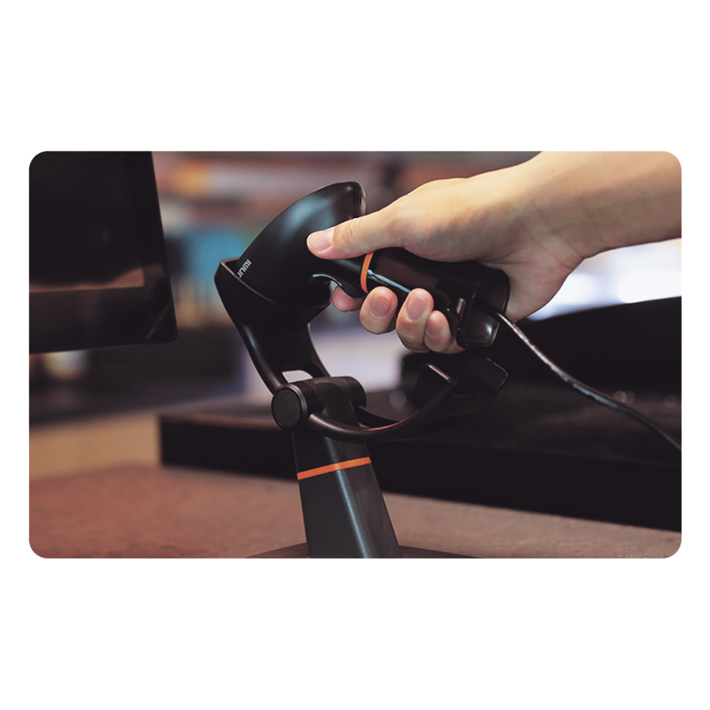 Escáner portátil 2D SUNMI / Sensor de imagen CMOS 640x480 / Precisión de lectura ≥3 mil / Código QR y EAN13 / Plug and Play / Resistente a caídas de 1,2 m / USB tipo A / Sistema operativo multiplataforma