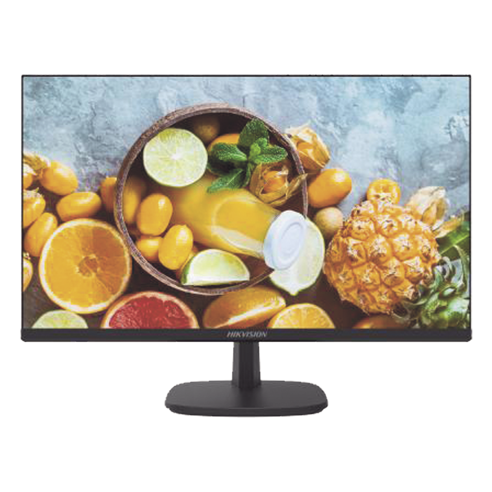 Monitor LED 4K de 27" / Ideal para CCTV, Oficina y Hogar / Entrada HDMI-DP / Montaje VESA (100 X 100) / Uso 24/7 / Backlight E-LED / Ultra Delgado