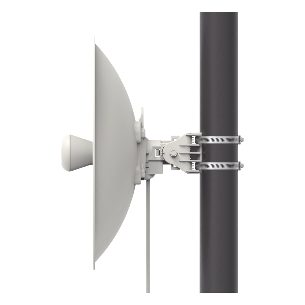 ePMP Force 200L para zonas con alta interferencia, hasta 200 Mbps, 4910 - 5970 MHz, 802.11n, Antena de 25 dBi, latencia baja