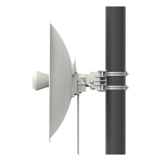 ePMP Force 200L para zonas con alta interferencia, hasta 200 Mbps, 4910 - 5970 MHz, 802.11n, Antena de 25 dBi, latencia baja