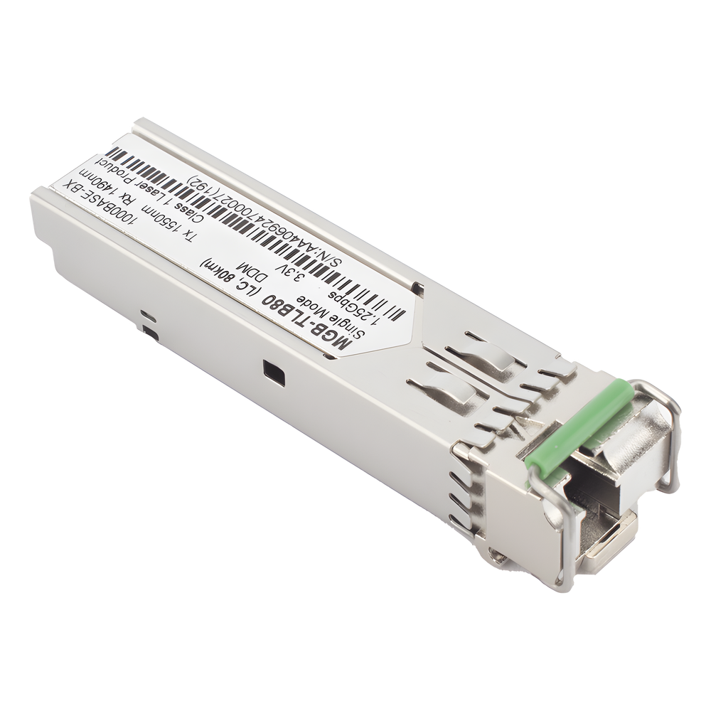Módulo mini-GBIC SFP-Port 1000BASE-BX (WDM, TX:1550nm) - 80 km (-40~85 grados C)