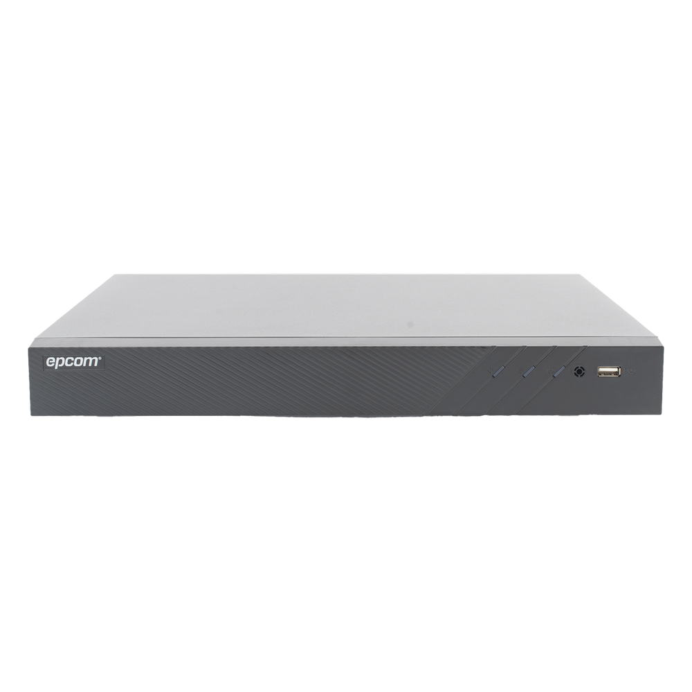 DVR 32 Canales TurboHD + 8 Canales IP / 5 Megapixel Lite - 3K Lite / Acusense (Evita Falsas Alarmas) / Audio Bidireccional / 2 Bahías de Disco Duro / H.265+ / Salida de Video en Full HD