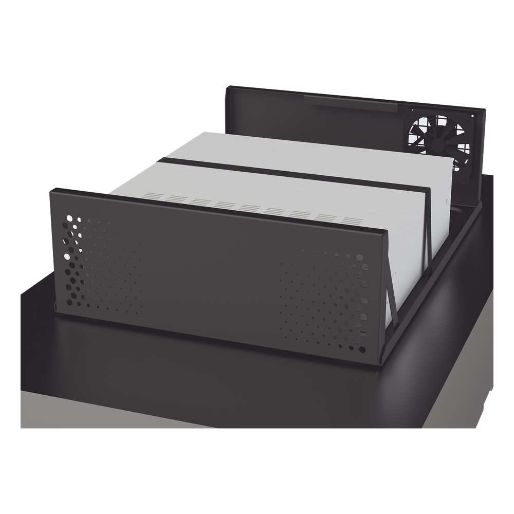 Gabinete Metálico para DVR/NVR con Chapa y llave.