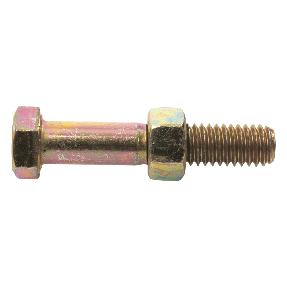 Paquete de 6 Tornillos Grado 5 con Tuercas Tropicalizadas de 3/8" x 2".