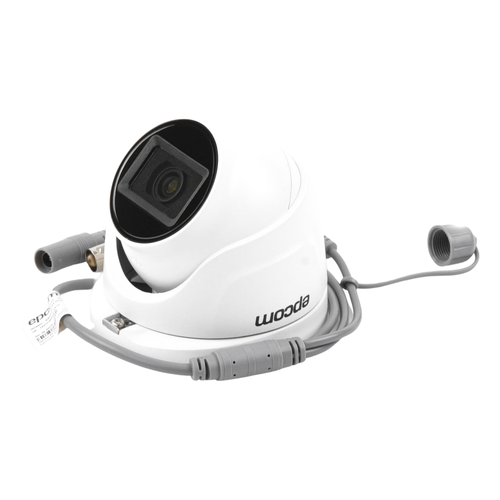 Turret TURBOHD 5 Megapixel / Lente 2.8 mm / 30 mts IR EXIR  / Exterior IP67 / Metal / 4 en 1 / dWDR