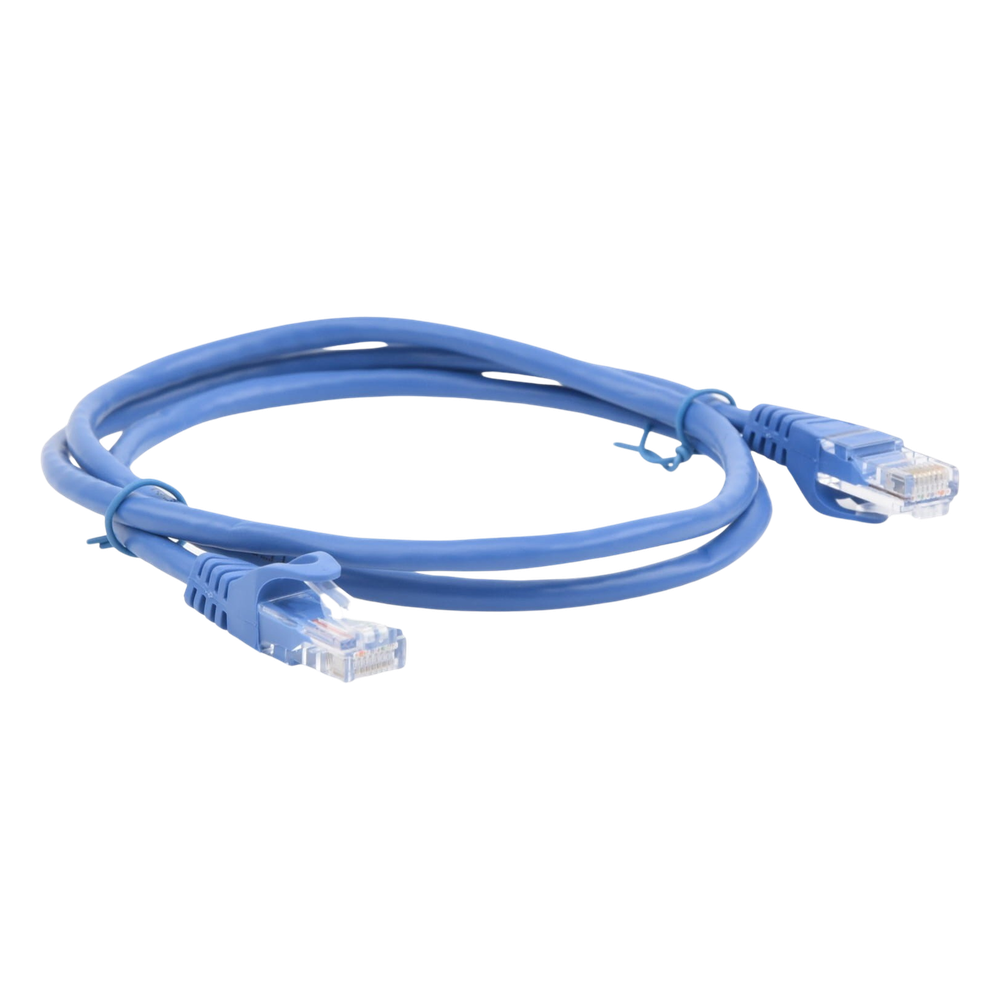 Cable de Parcheo UTP Cat5e - 1 Metro (3.28 Pies) - Azul
