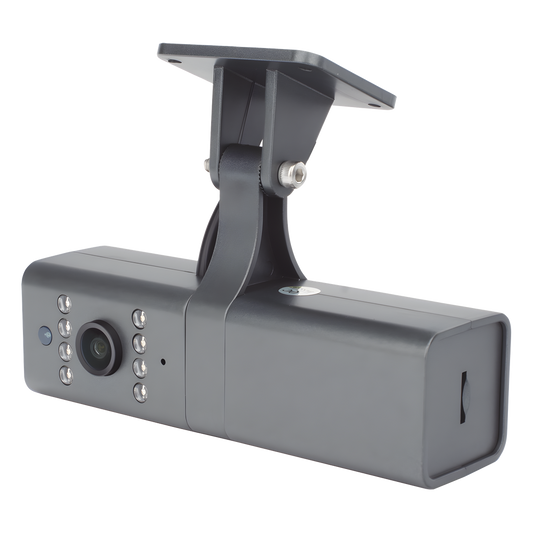 Cámara Dashcam, con evidencia fotográfica y grabación con almacenamiento en memoria, Visión Día y Noche, Compatible con FMC125 y FMC650.