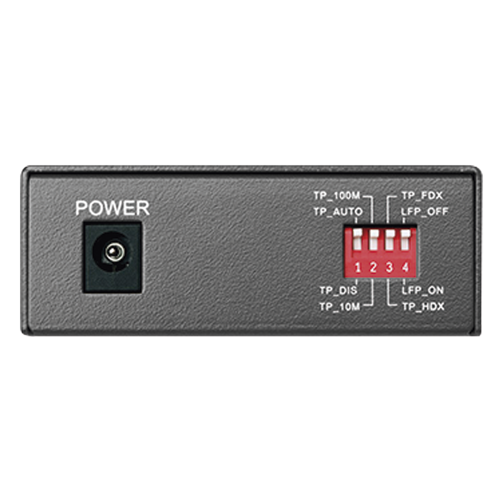 Convertidor Fibra Óptica WDM Monomodo / 1 puerto RJ45 10/100 Mbps / 1 puerto SC/UPC 100 Mbps /  Hasta 20 Km / Para su Funcionamiento Requiere el Modelo MC112CS / Plug and Play