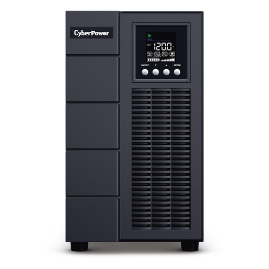 UPS de 3000 VA/2700 W, Online Doble Conversión, Entrada 120 Vca NEMA L5-30P, Onda Senoidal Pura, Tipo Torre, Con 4 Tomas NEMA 5-20R y 1 Block Hardwired