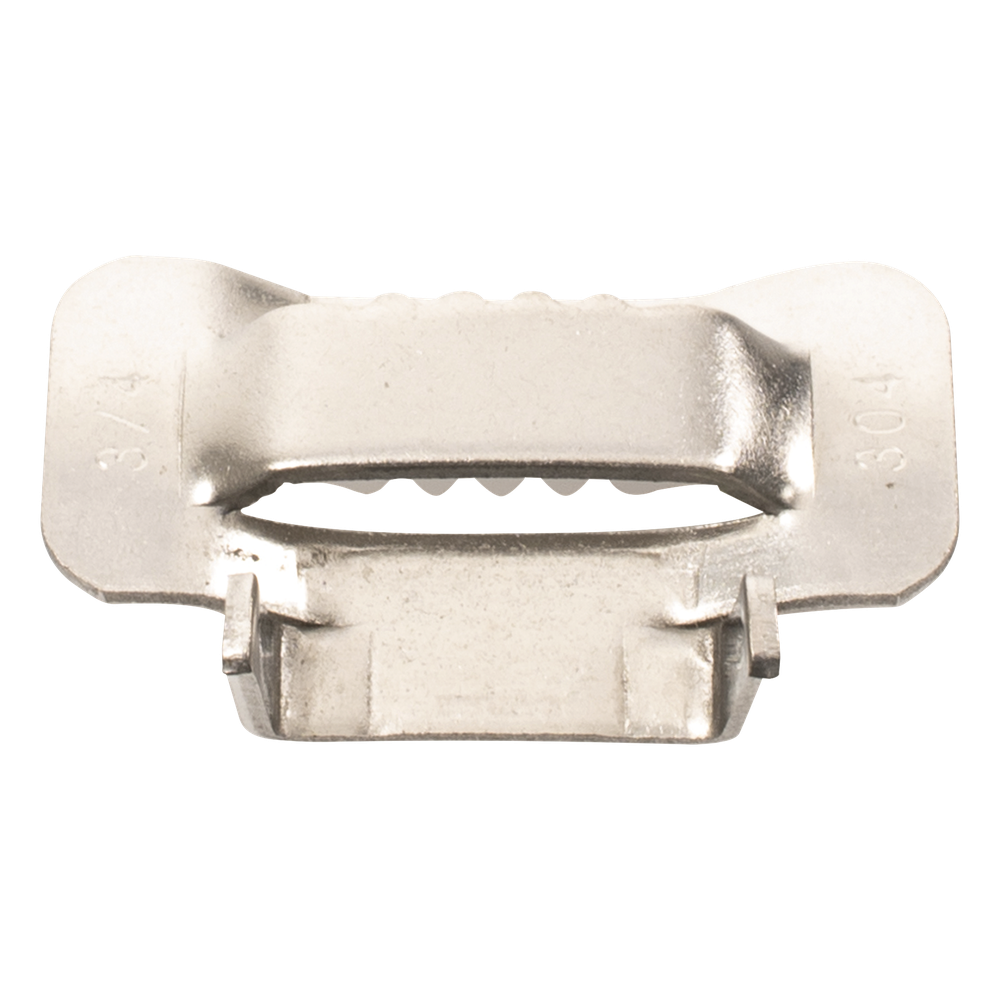 Hebilla de Acero Inoxidable T, 3/4", 100 piezas