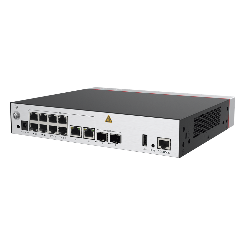 Controladora de Puntos de Acceso / 10 puertos 10/100/1000 Mbps / 2 puertos 10GE SFP+ / Hotspot 2.0 / Roaming Capa 2 y 3 / Rendimiento 10 Gbps / Soporta 128 APs / Hasta 1024 Clientes
