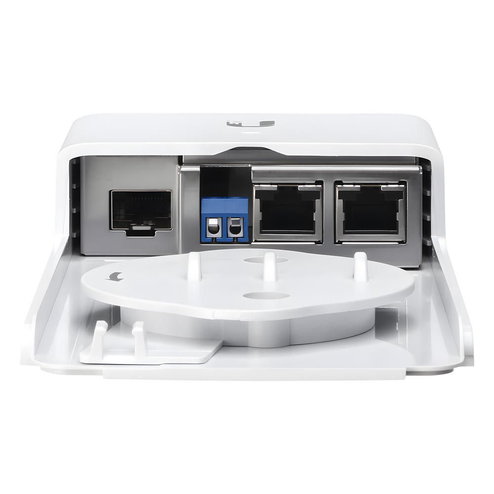 Transporte óptico de datos para dispositivos PoE Ubiquiti Networks de exteriores