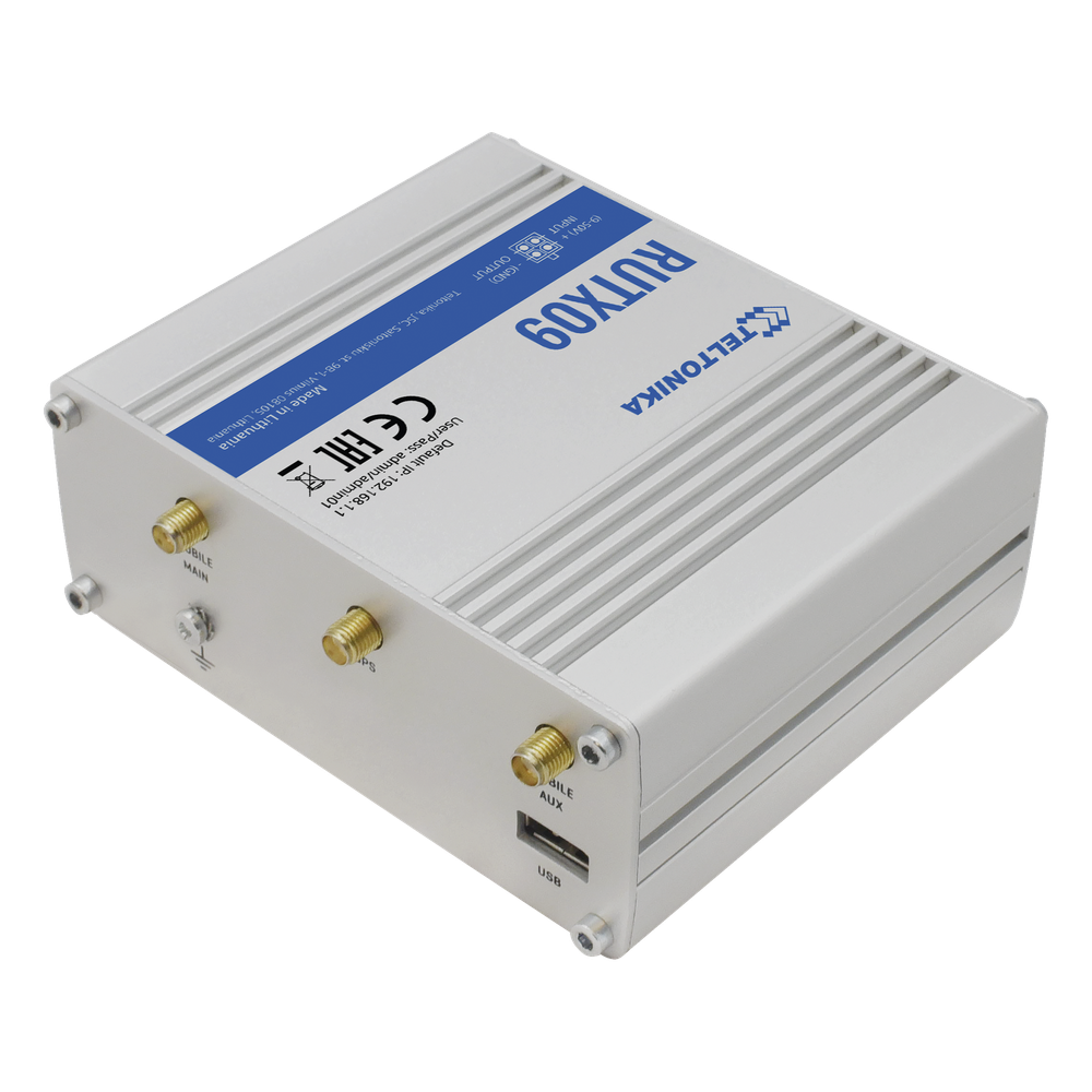 Router Industrial LTE 4.5G Cat 6 / 300 Mbps / 4 Puertos Gigabit / Doble SIM / GNSS / PoE / -40°C a 75°C