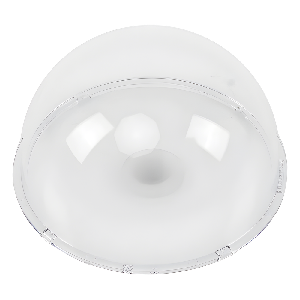 Burbuja Transparente para Domos Fijos IP o TURBOHD / Compatible con epcom / HIKVISION / Soporta IP66 / IK10