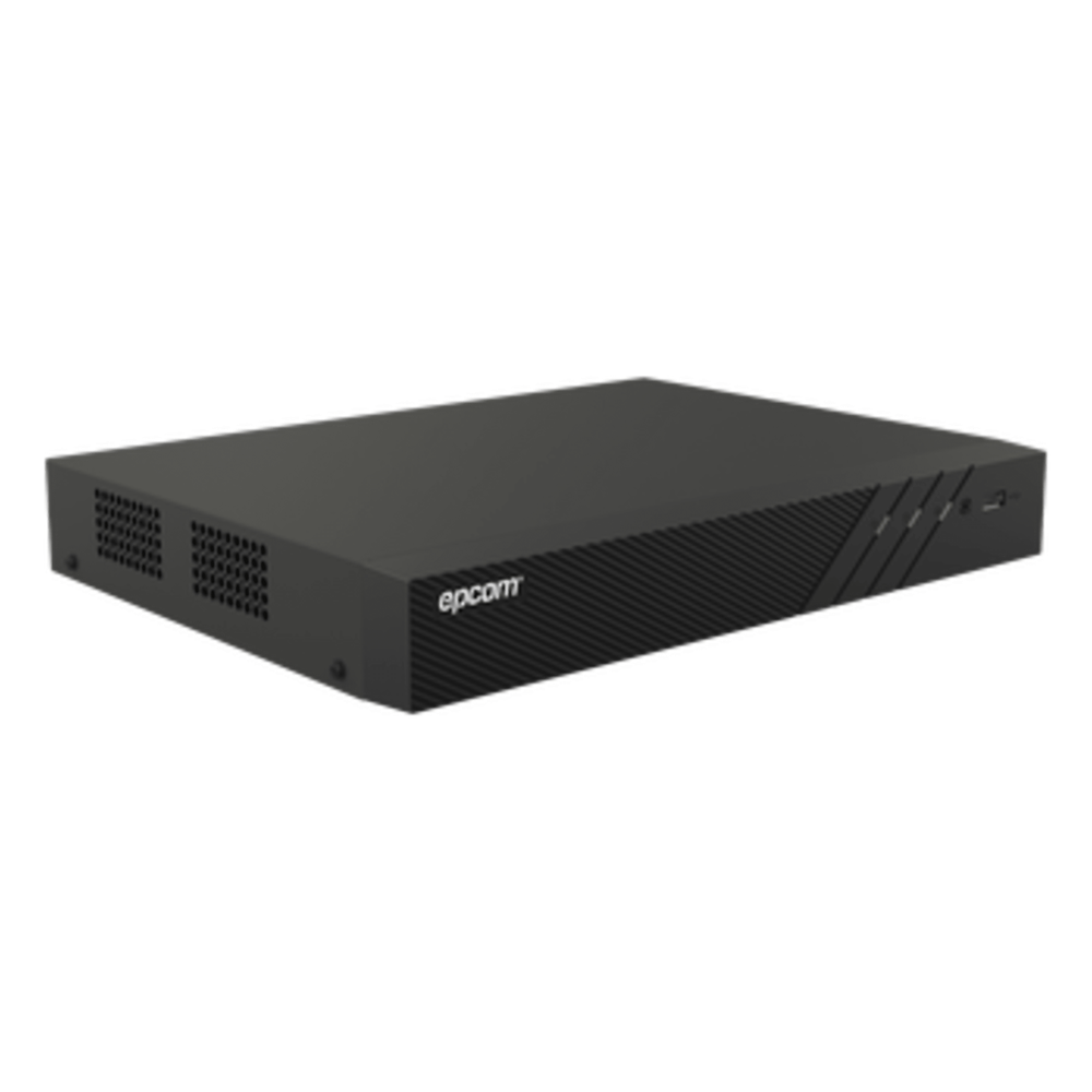 DVR 16 Canales TURBOHD + 16 Canales IP / 8 Megapixel (4K) / Audio Bidireccional/ ACUSENSE / 1 Bahía de Disco Duro / Salida de Video en 4K / H.265+