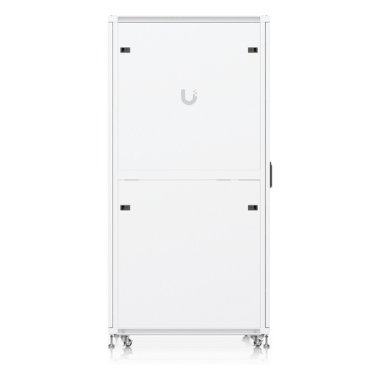 UACC Rack Cabinet 42U (600 × 1000 mm) – Gabinete de Piso Totalmente Ensamblado con Ventiladores Integrados, Paneles Removibles, Ruedas con Seguro y Puerta Frontal de Vidrio Templado