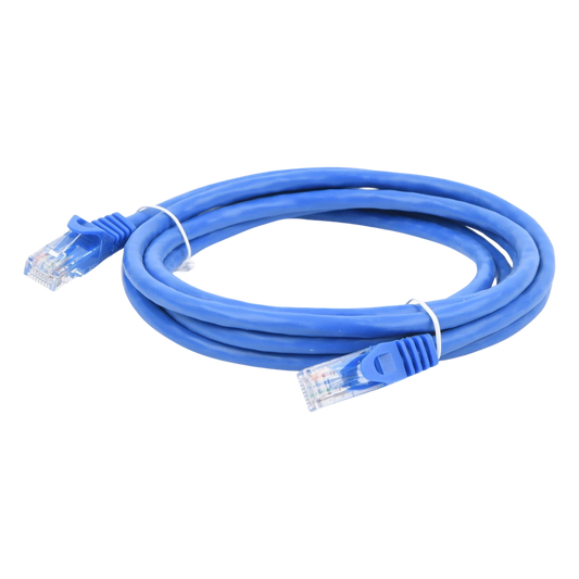 Cable de Parcheo UTP Cat6 - 2 Metros (6.56 Pies) - Azul