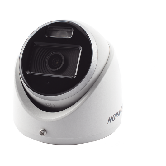 [Dual Light + ColorVu] Turret TURBOHD 2 Megapixel (1080p) / Lente 2.8 mm / 20 mts IR + 20 mts Luz Blanca / Gran Angular 105° / Exterior IP67 / Micrófono Integrado / dWDR / 4 Tecnologías / Metal