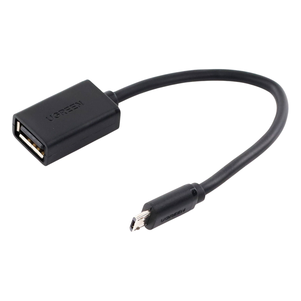 Adaptador OTG Micro USB Macho a USB 2.0 A Hembra