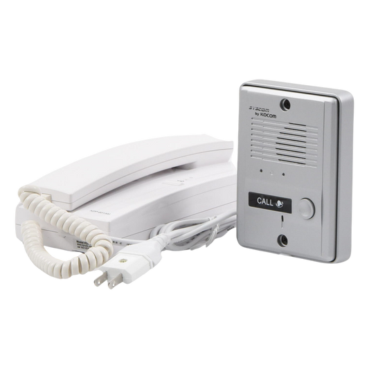 Kit de audio portero con un auricular (expandible hasta 3 auriculares)