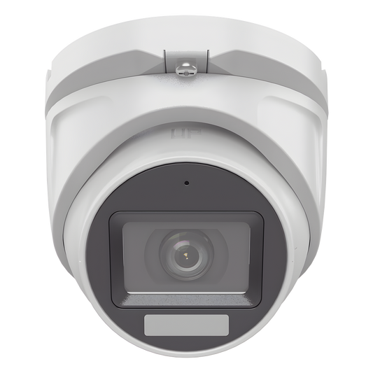 [SIN LOGO DE MARCA][Dual Light + ColorVu] Turret TURBOHD 2 megapixel / 30 mts IR + 20 mts luz blanca/ Lente 2.8 (100° de Visión) / Exterior IP66 / Audio por Coaxitron / TVI-AHD-CVI-CVBS / Metal / Smart-Hybrid light