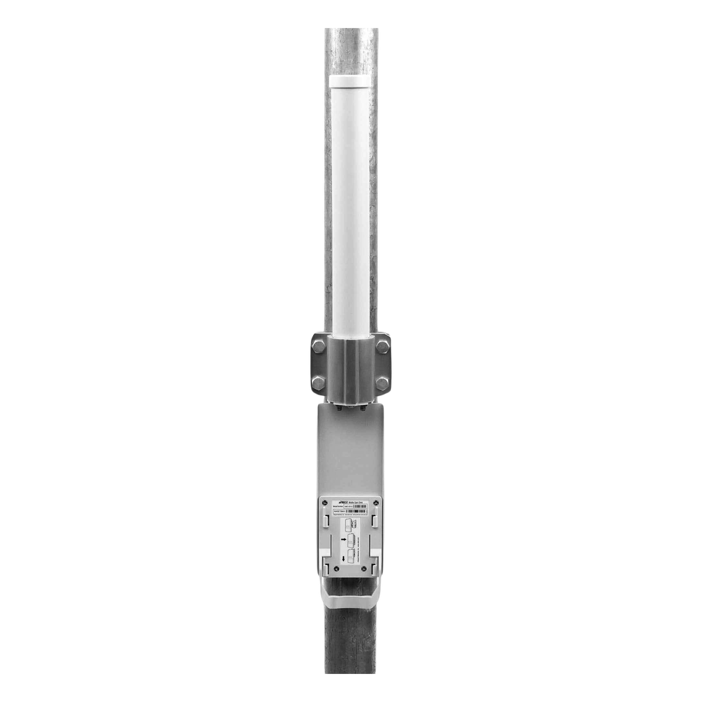 Antena omnidireccional, potente cobertura de 360°, doble polaridad MIMO 2x2, frecuencia 5 GHz (5.45-5.85 GHz) de 10 dBi